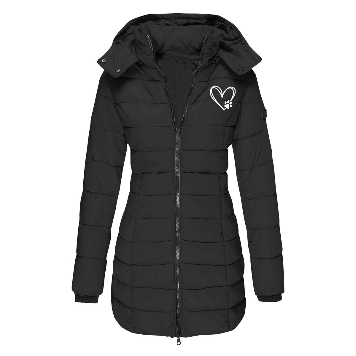 Helvano | Gesteppte Winterjacke mit abnehmbarer Kapuze für Damen
