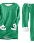 Helvano | Kuscheliger Fleece-Loungeanzug für Damen