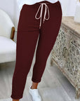Helvano | Damen Hose mit Kordelzug