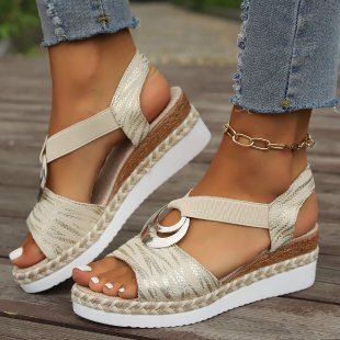 Helvano | Damen Keilsandalen mit Absatz