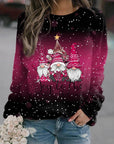 Helvano | Lockerer Damen-Pullover mit Print