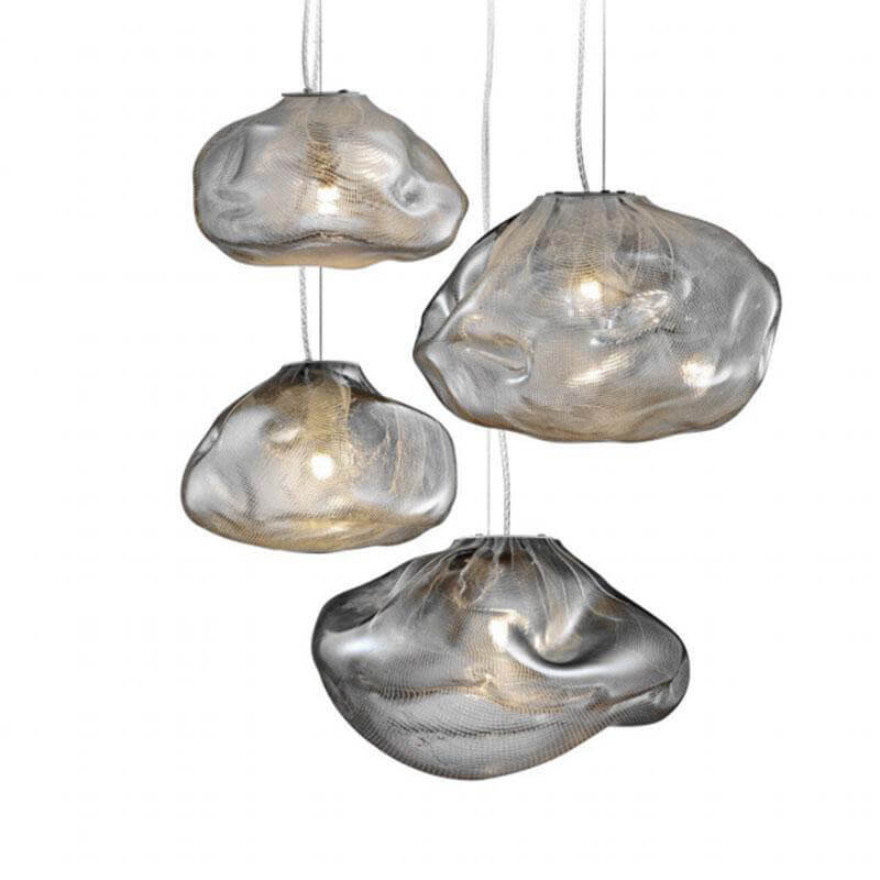 Helvano | Glas-Pendelleuchte Wolke im modernen Design