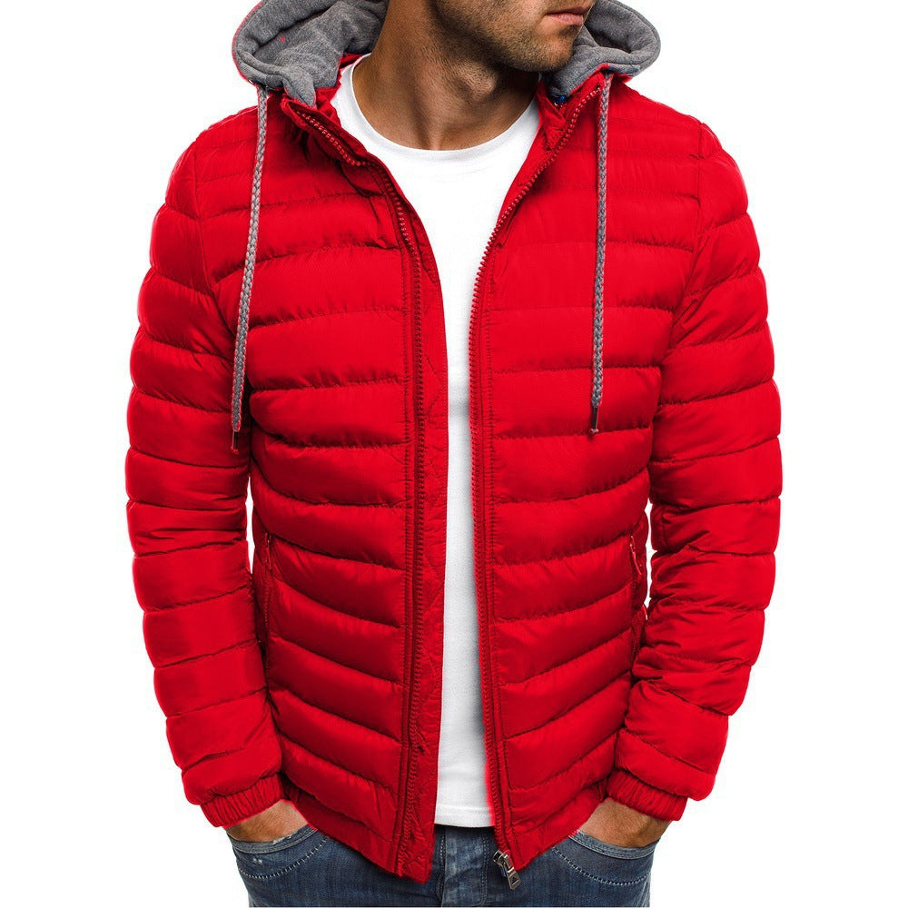 Helvano | Leichte Steppjacke mit Kapuze für Herren