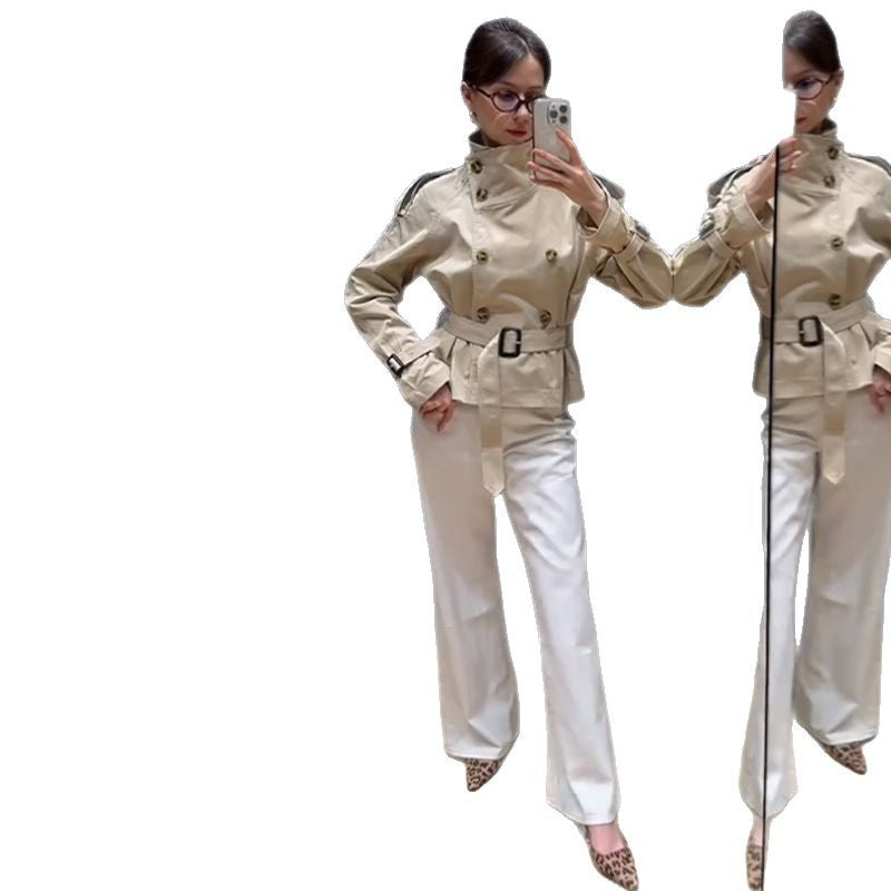 Helvano | Trenchcoat für Damen mit Gürtel
