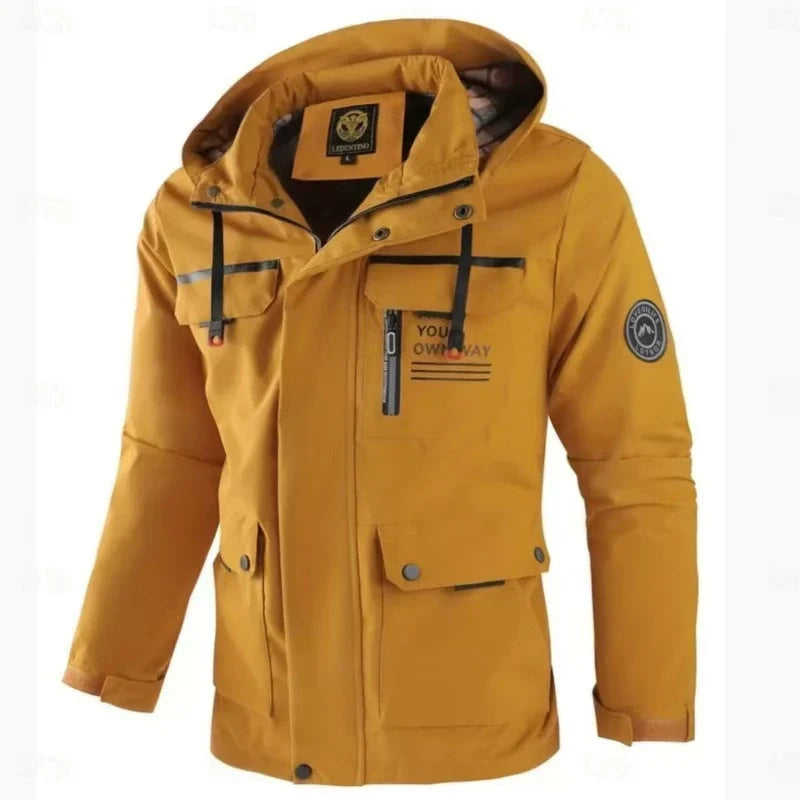 Helvano | Kapuzenjacke mit Reissverschluss für Herren
