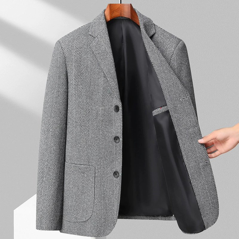 Helvano | Herren Blazer aus Wollmischung