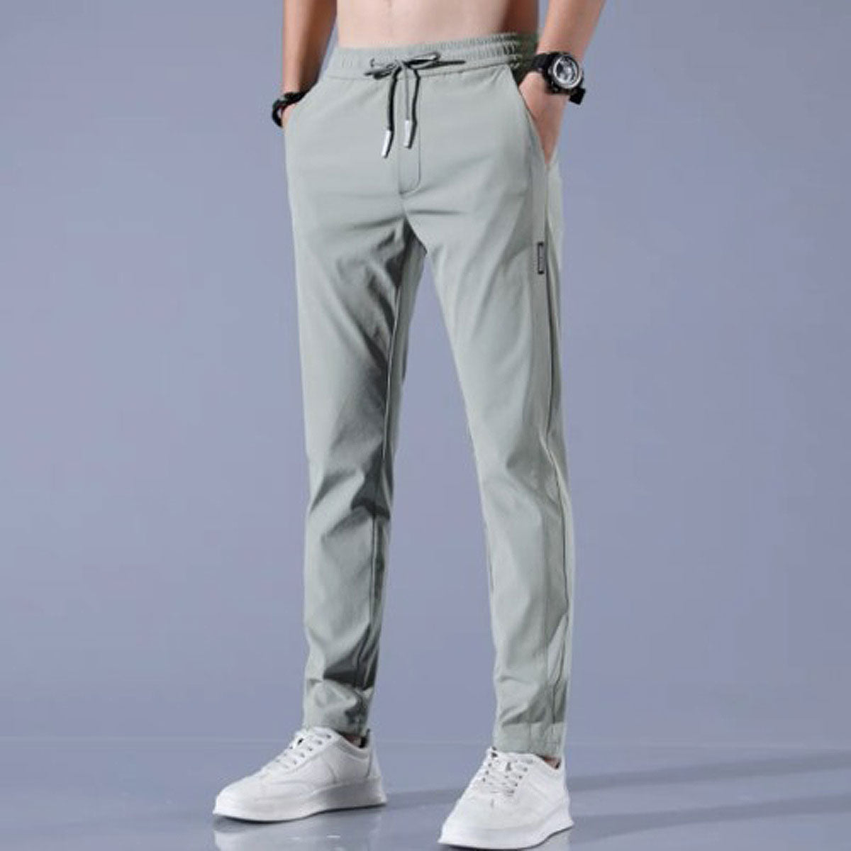 Helvano | Schnelltrocknende Herrenhose mit Kordelzug