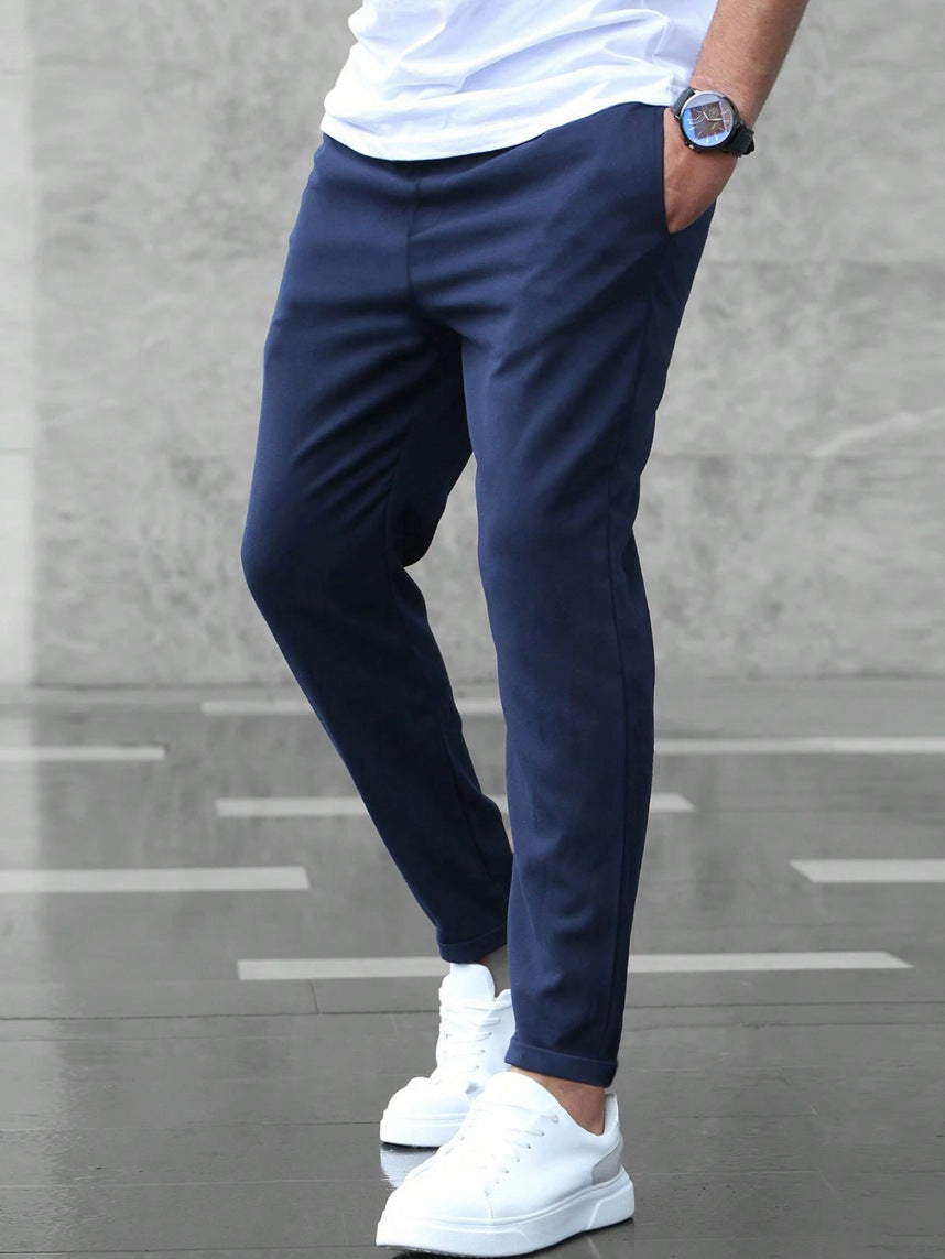 Helvano | Herren Stretch-Hose mit elastischem Bund