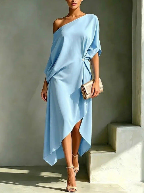 Helvano | Asymmetrisches Kleid für Damen