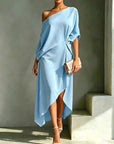 Helvano | Asymmetrisches Kleid für Damen