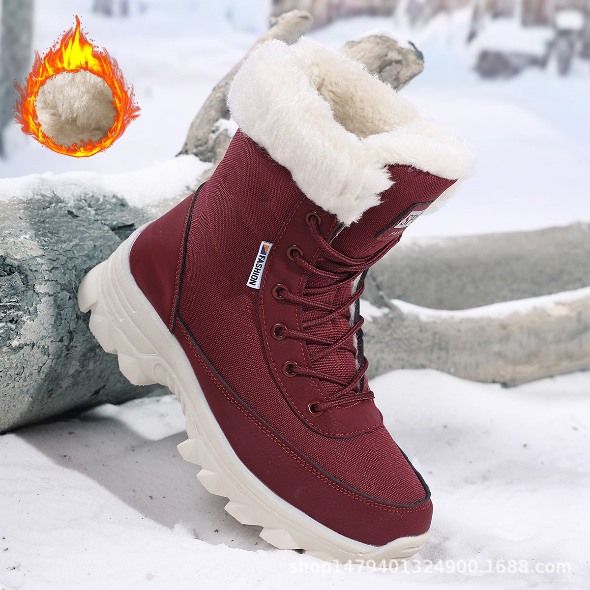 Helvano | Thermo-Winterstiefel für Damen mit Warmfutter