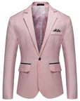 Helvano | Herren Sakko mit Satin-Finish
