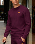 Helvano | Strukturstrick-Pullover für Herren