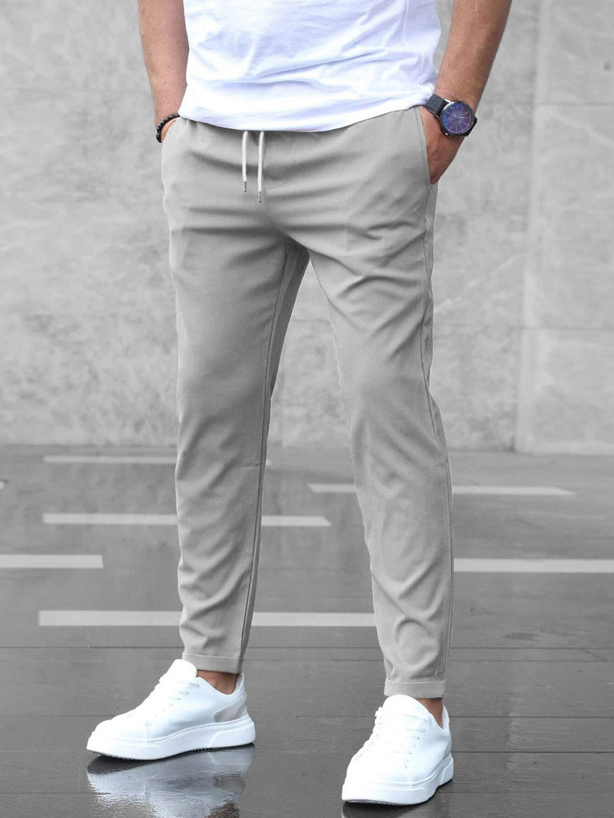 Helvano | Herren Stretch-Hose mit elastischem Bund