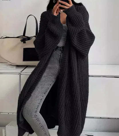 Helvano | Oversized Strickmantel für Damen