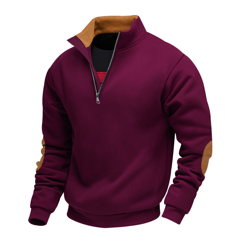 Helvano | Herren Sweatshirt mit Stehkragen