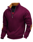 Helvano | Herren Sweatshirt mit Stehkragen