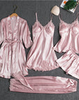 Helvano | Damen Pyjama-Set aus Satin