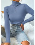 Helvano | Rollkragenpullover mit Rippstruktur für Damen
