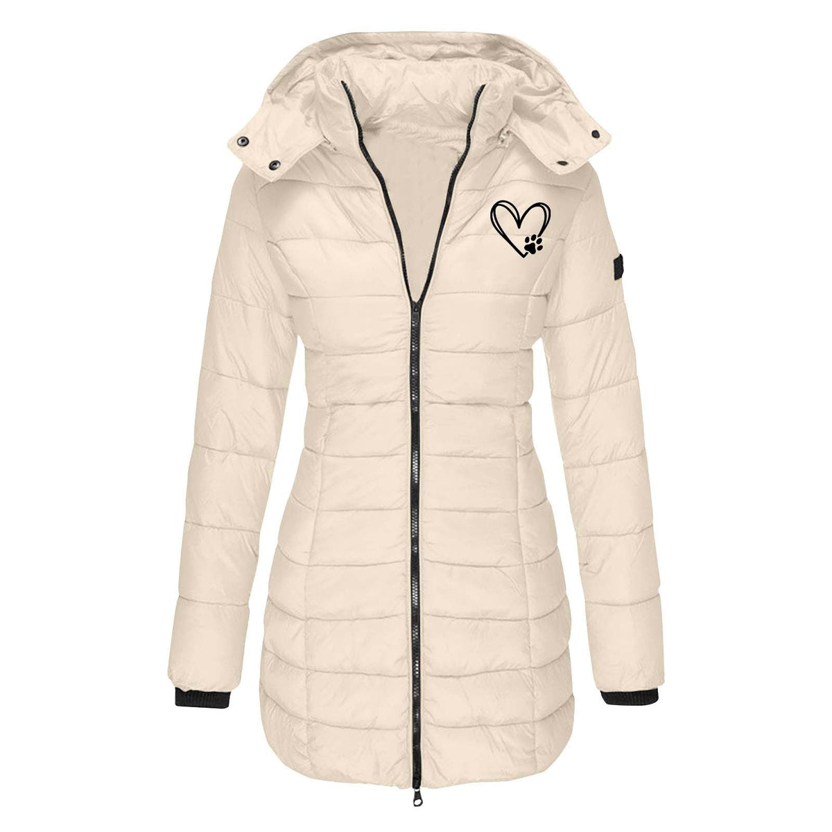 Helvano | Gesteppte Winterjacke mit abnehmbarer Kapuze für Damen