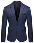 Helvano | Herren Sakko mit Satin-Finish