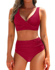 Helvano | Bikini-Set mit hoher Taille für Damen