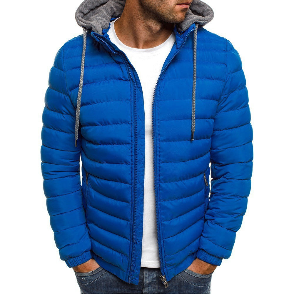 Helvano | Leichte Steppjacke mit Kapuze für Herren