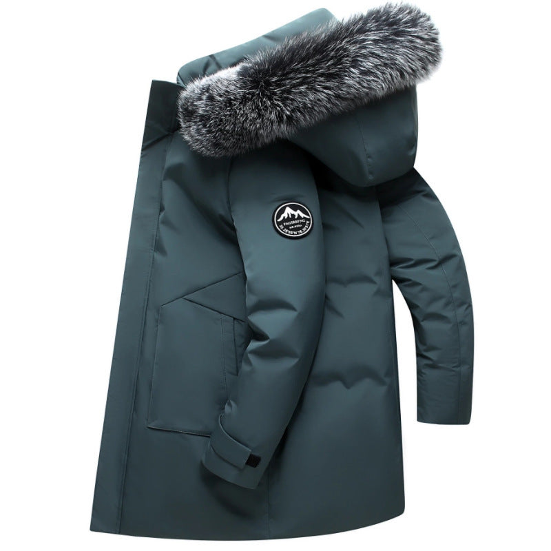 Helvano | Damen Winterparka mit abnehmbarer Kapuze und Kunstfell
