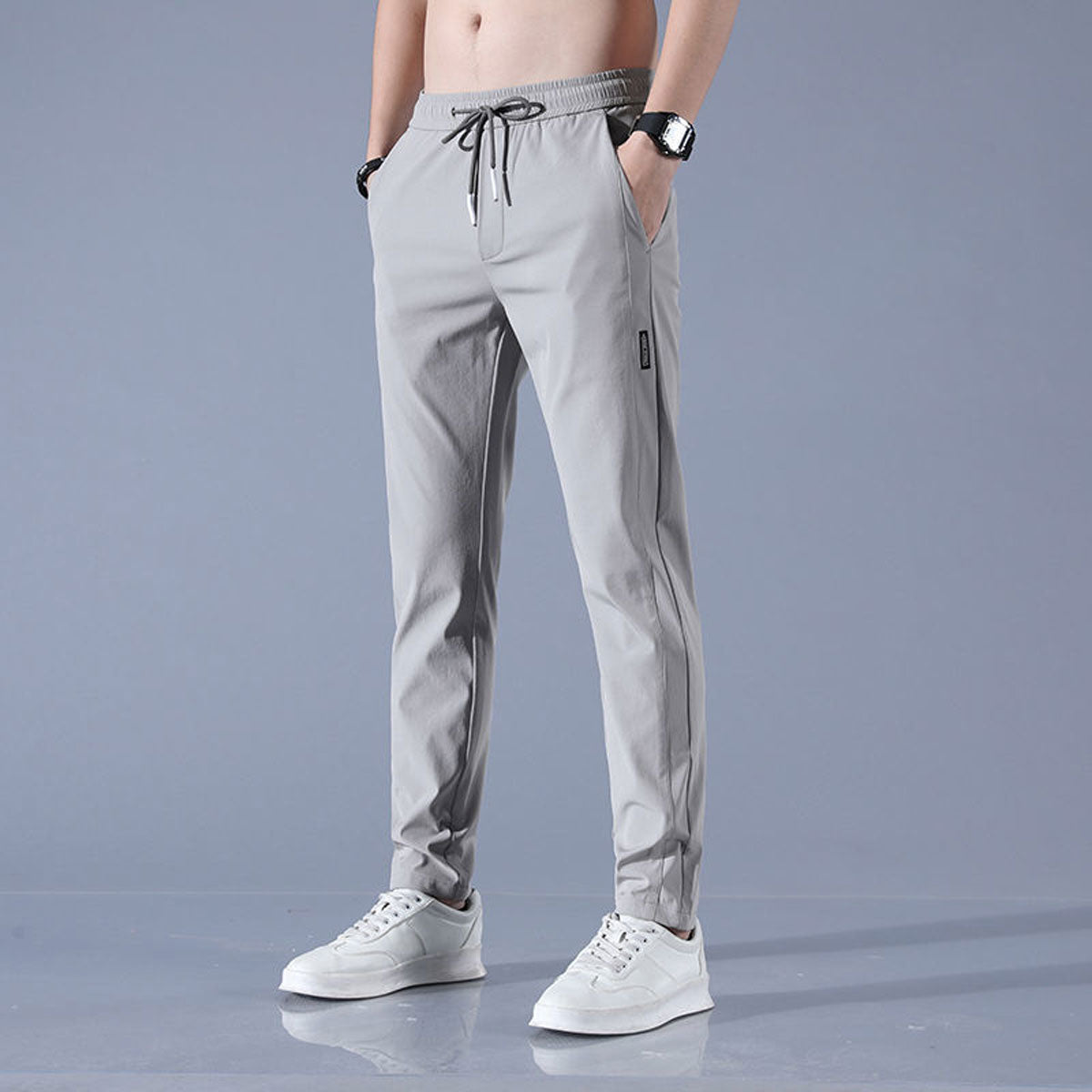 Helvano | Schnelltrocknende Herrenhose mit Kordelzug