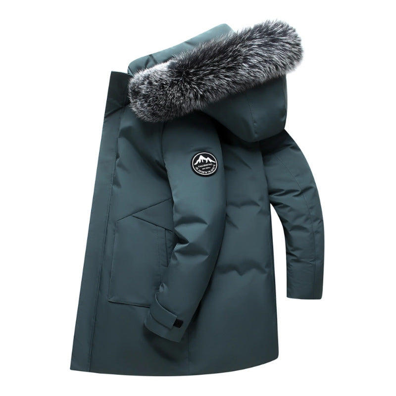 Helvano | Damen Winterparka mit abnehmbarer Kapuze und Kunstfell