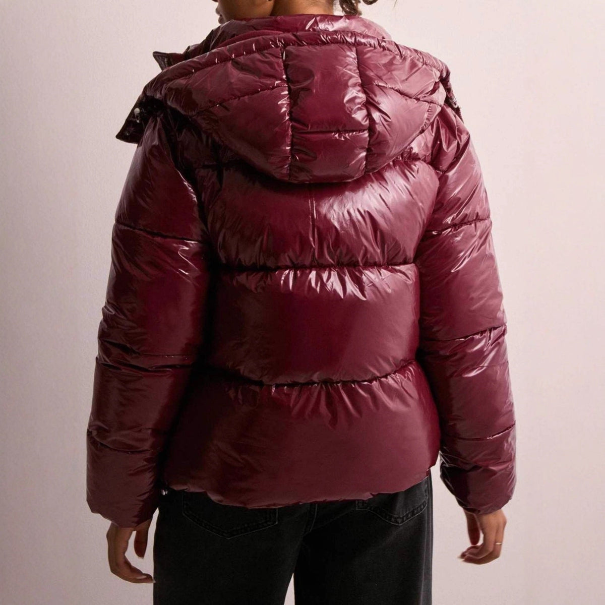 Helvano | Damen Steppjacke mit verstellbarer Kapuze