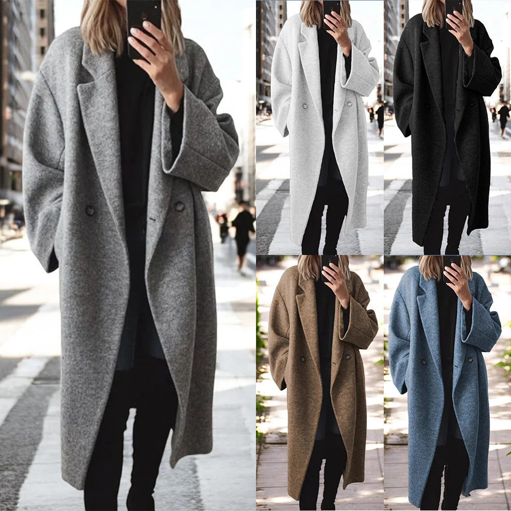 Helvano | Oversized Wollmantel für Damen
