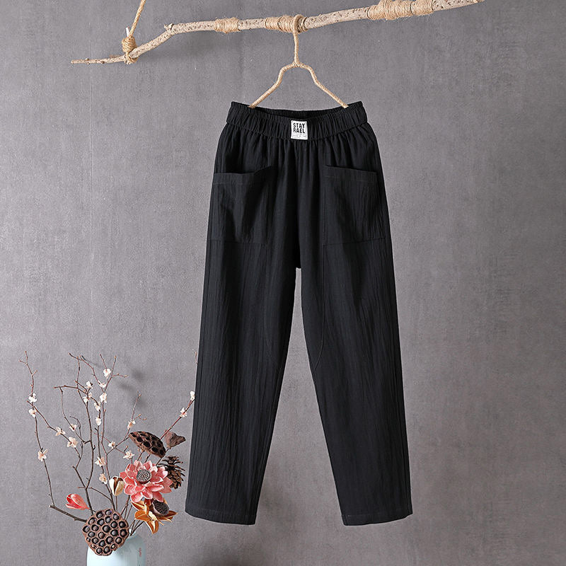 Helvano | Knöchellange gerade Hose für Damen