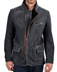 Helvano | Wildleder-Feldjacke für Herren