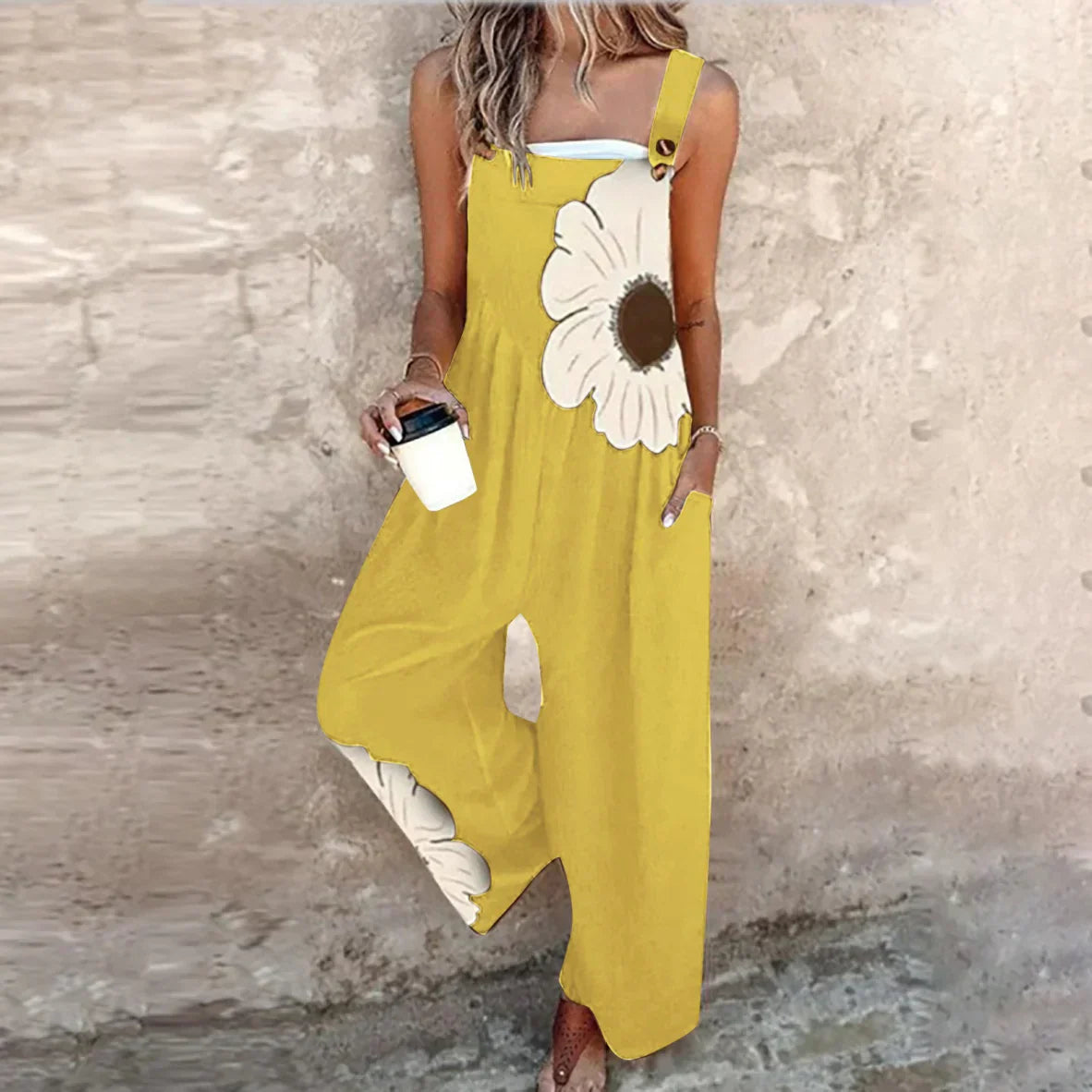 Helvano | Blumen-Jumpsuit für Damen