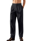 Helvano | Leinenhose mit weitem Bein für Herren