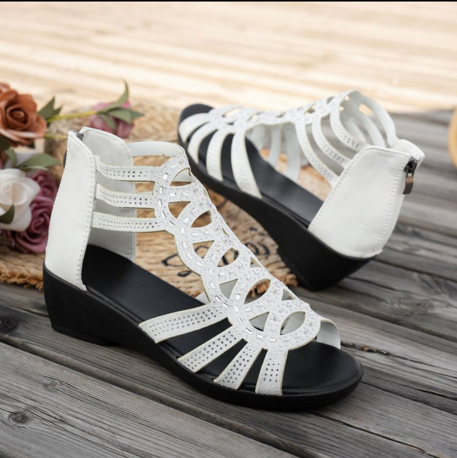 Helvano | Damen Keilsandalen