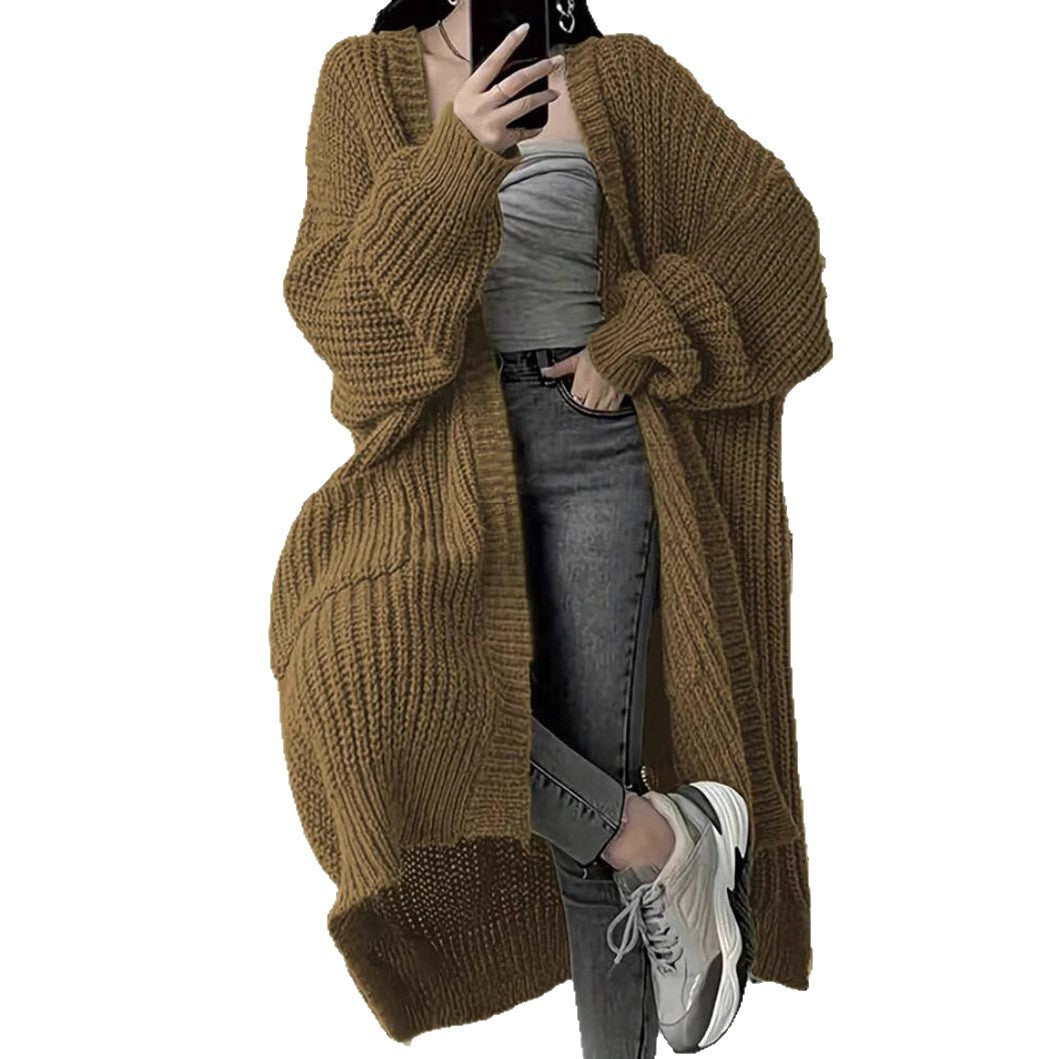 Helvano | Oversized Strickmantel für Damen