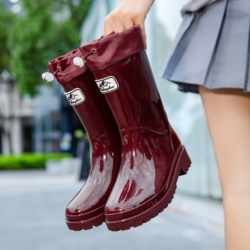 Helvano | Gummistiefel für Damen mit Schnürung