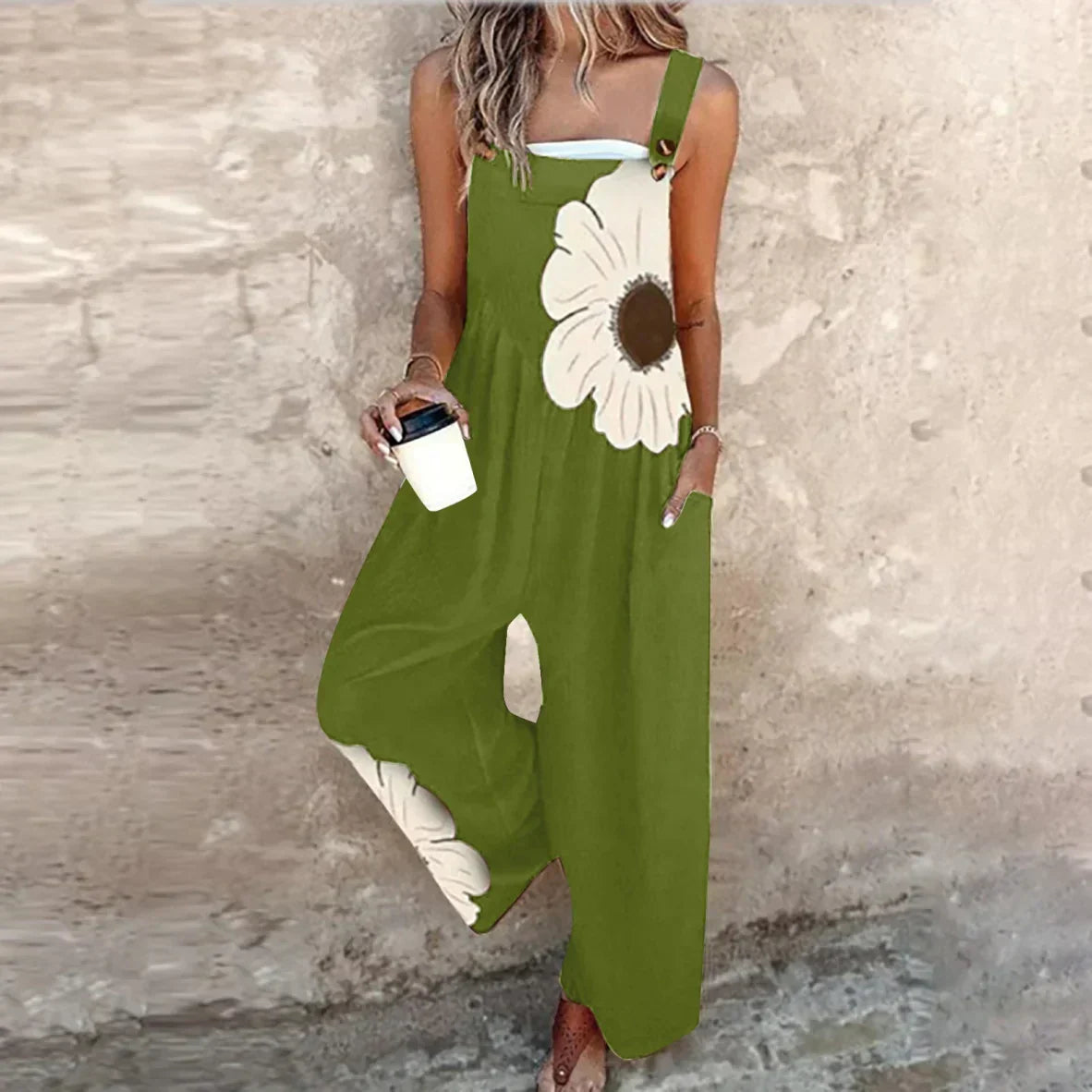Helvano | Blumen-Jumpsuit für Damen