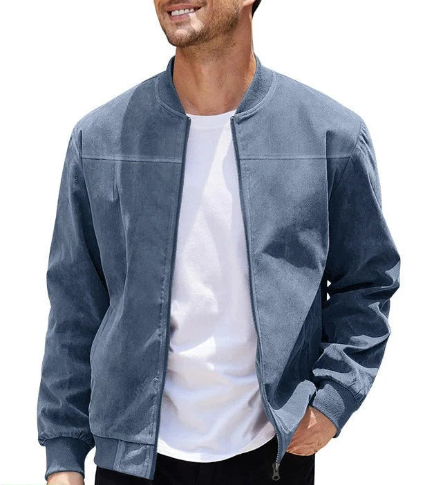 Helvano | Herren Wildlederoptik-Jacke