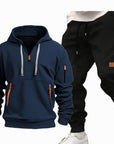 Helvano | Herren Trainingsanzug mit Hoodie und Jogginghose