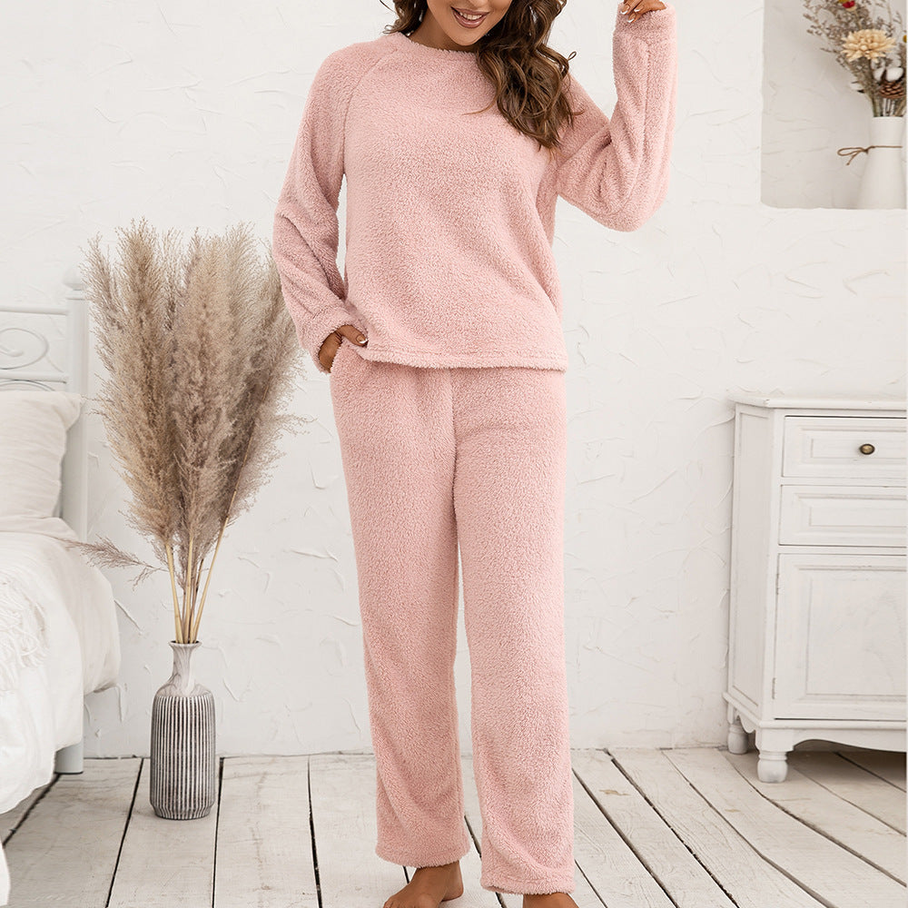 Helvano | Kuscheliges Fleece-Pyjama-Set für Damen
