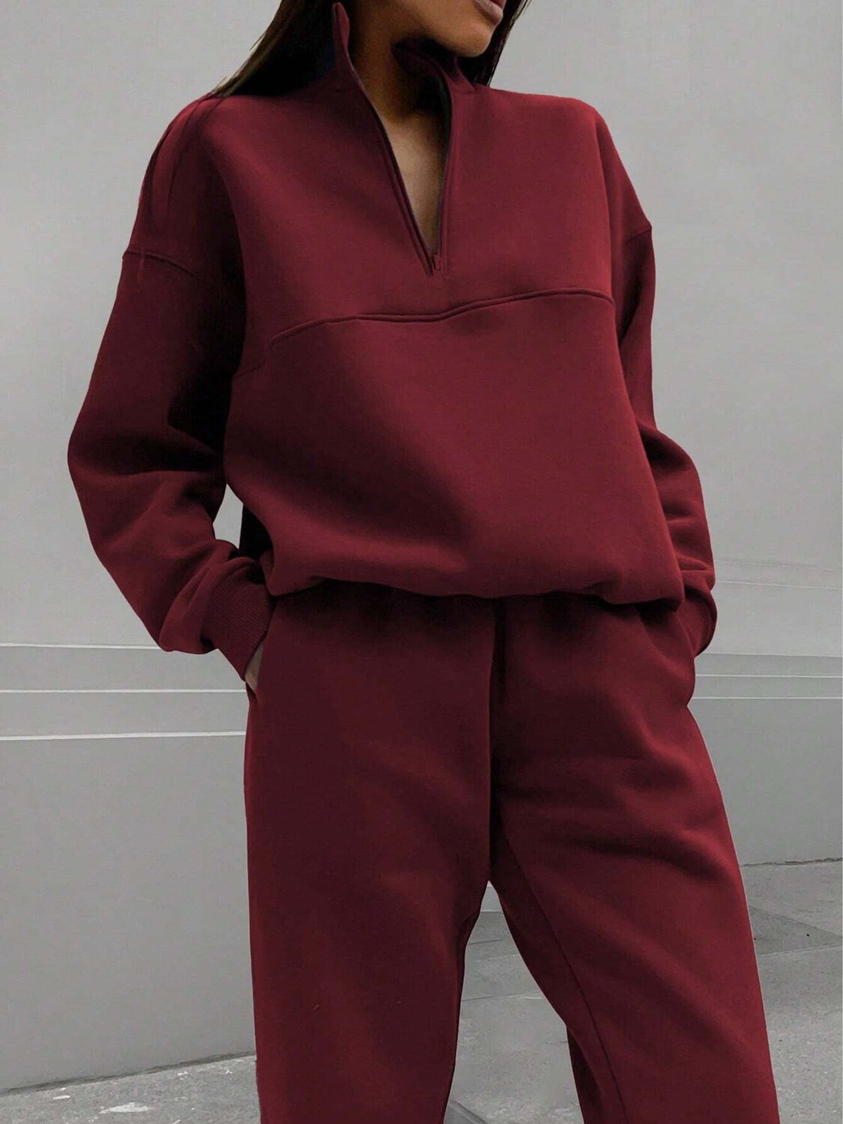 Helvano | Sportlicher Jogginganzug für Damen mit Zip-Hoodie