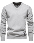 Helvano | Herren V-Neck Pullover aus Baumwolle