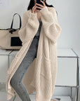 Helvano | Oversized Strickmantel für Damen