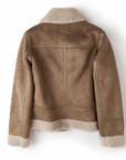 Helvano | Sherpa-Fleece-Bomberjacke für Damen