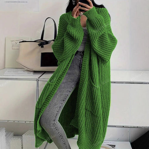 Helvano | Oversized Strickmantel für Damen