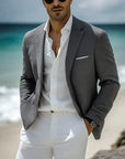 Helvano | Herren Blazer mit klassischem Revers