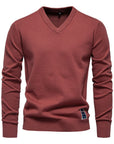 Helvano | Herren V-Neck Pullover aus Baumwolle